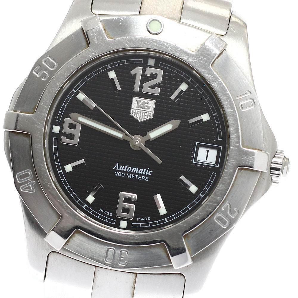 TAG HEUER Excursive WN2111 Date black Dial Automatic Men's Watch_938618