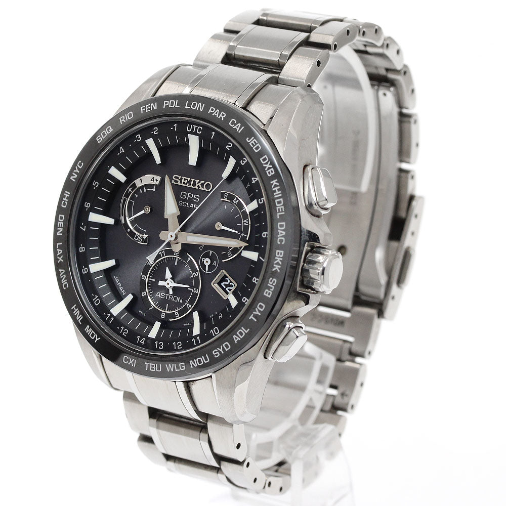 SEIKO Astron SBXB077/8X53-0AD0-2 Day date Solar Powered Radio Men's Watch_938622