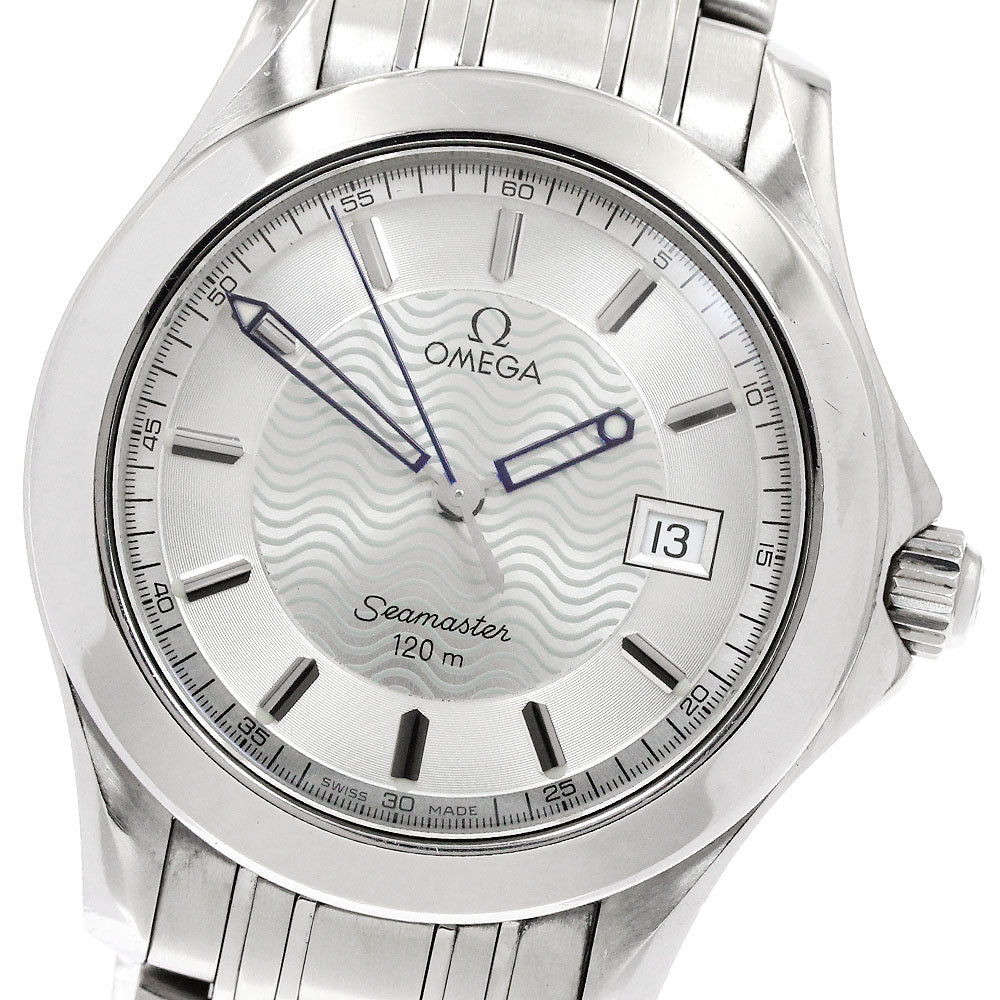 OMEGA Seamaster120 2511.31 Date Silver Dial Quartz Men's Watch_938627