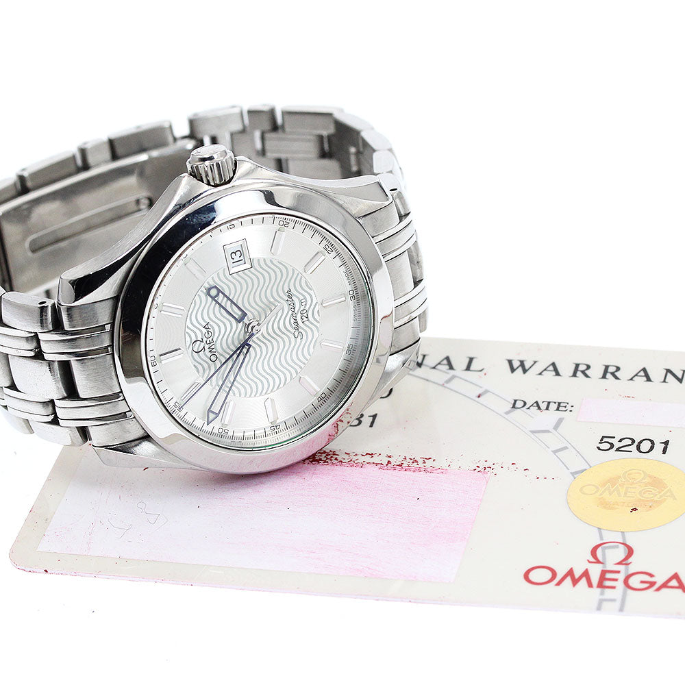 OMEGA Seamaster120 2511.31 Date Silver Dial Quartz Men's Watch_938627