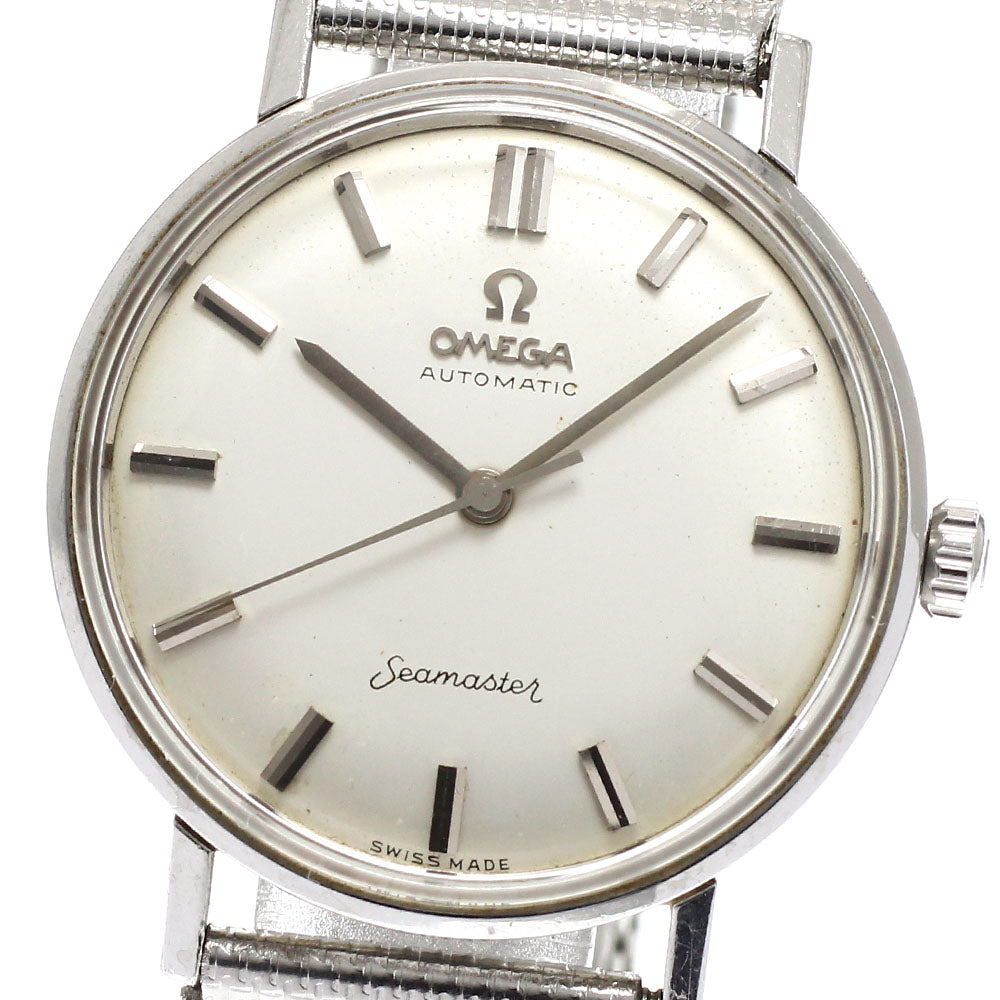 OMEGA Seamaster One Piece Case Vintage Silver Dial Automatic Men's Watch_938640