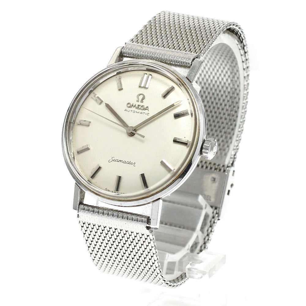OMEGA Seamaster One Piece Case Vintage Silver Dial Automatic Men's Watch_938640
