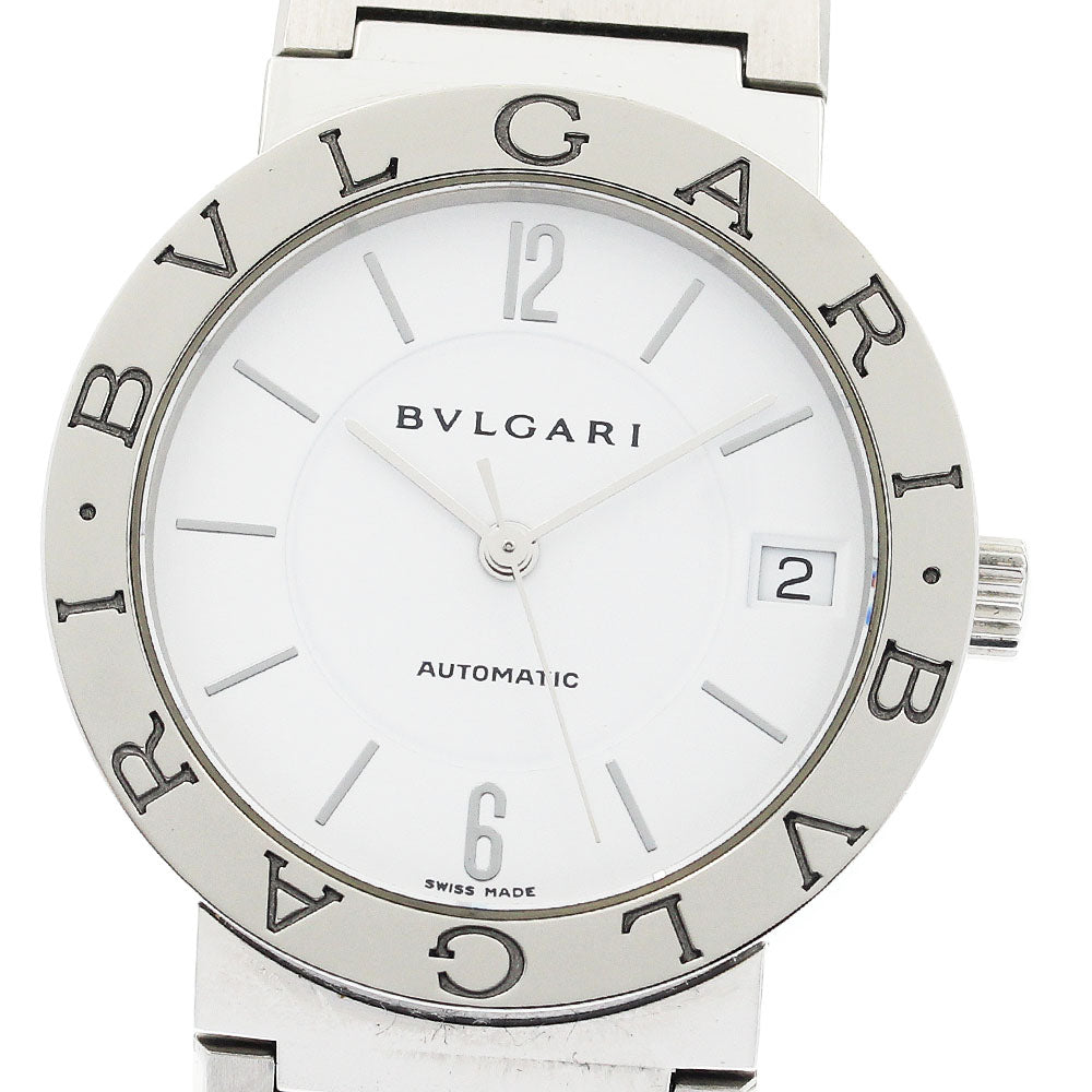 BVLGARI BVLGARIBVLGARI BB33SS Date White Dial Automatic Men's Watch_938641