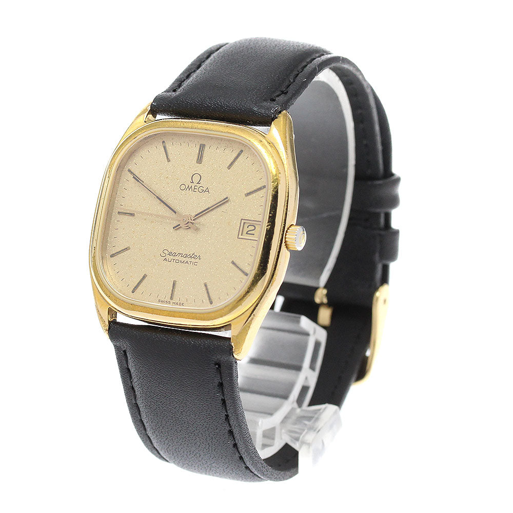OMEGA Seamaster 166.0282/366.0882 Square Date Cal.1110 gold Dial Automatic Men's Watch_938646