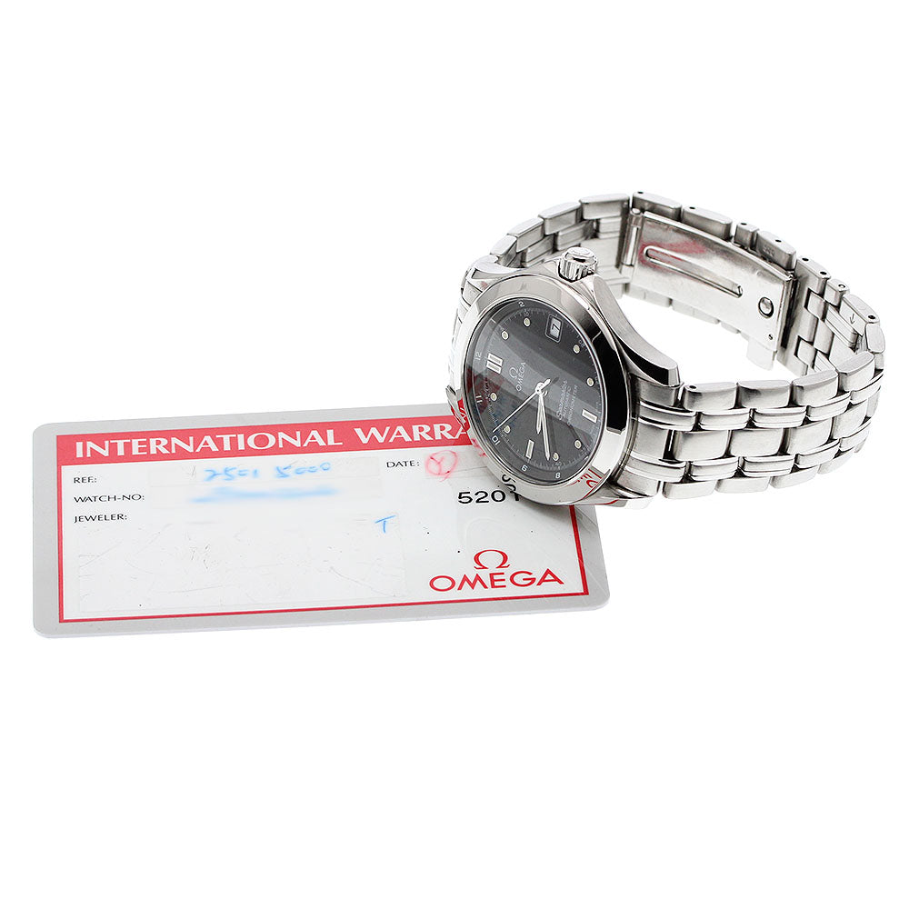 OMEGA Seamaster120 2501.50 Chronometer black Dial Automatic Men's Watch_938650