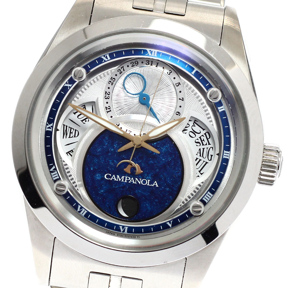 CITIZEN Campanora Navy Blue Ruri BU0040-57L Flexible Solar Powered Men's_938654