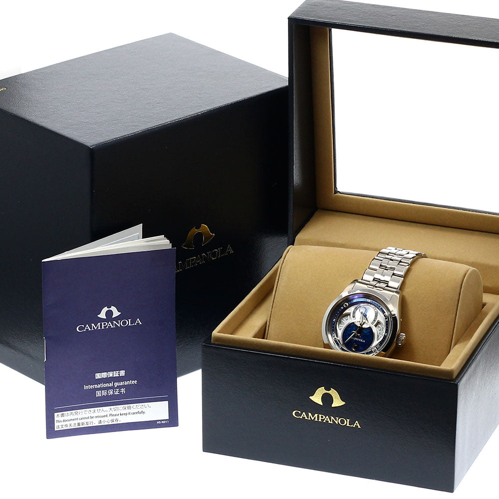 CITIZEN Campanora Navy Blue Ruri BU0040-57L Flexible Solar Powered Men's_938654