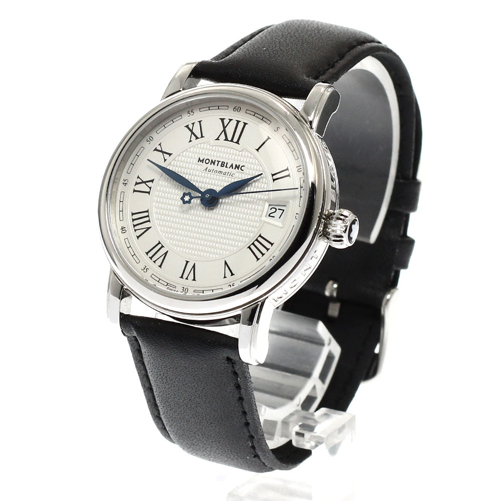 MONTBLANC Star 107115 Date Silver Dial Automatic Men's Watch_938656
