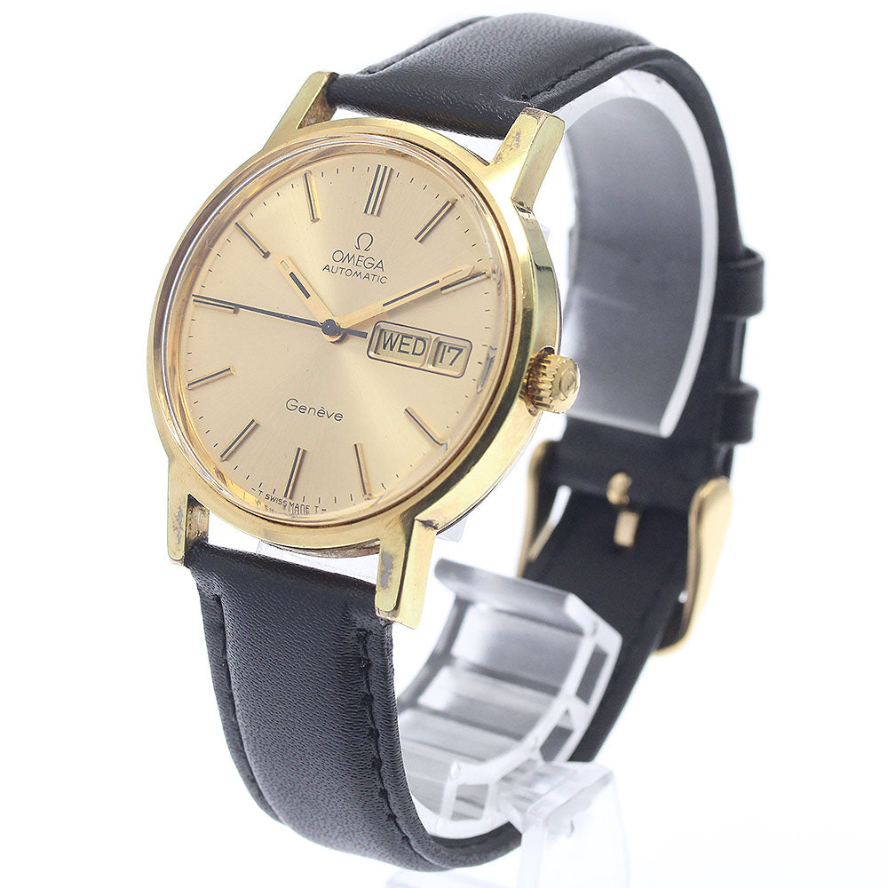 OMEGA Geneve 166.0117 Day date cal.1022 Gold Dial Automatic Men's Watch_938665