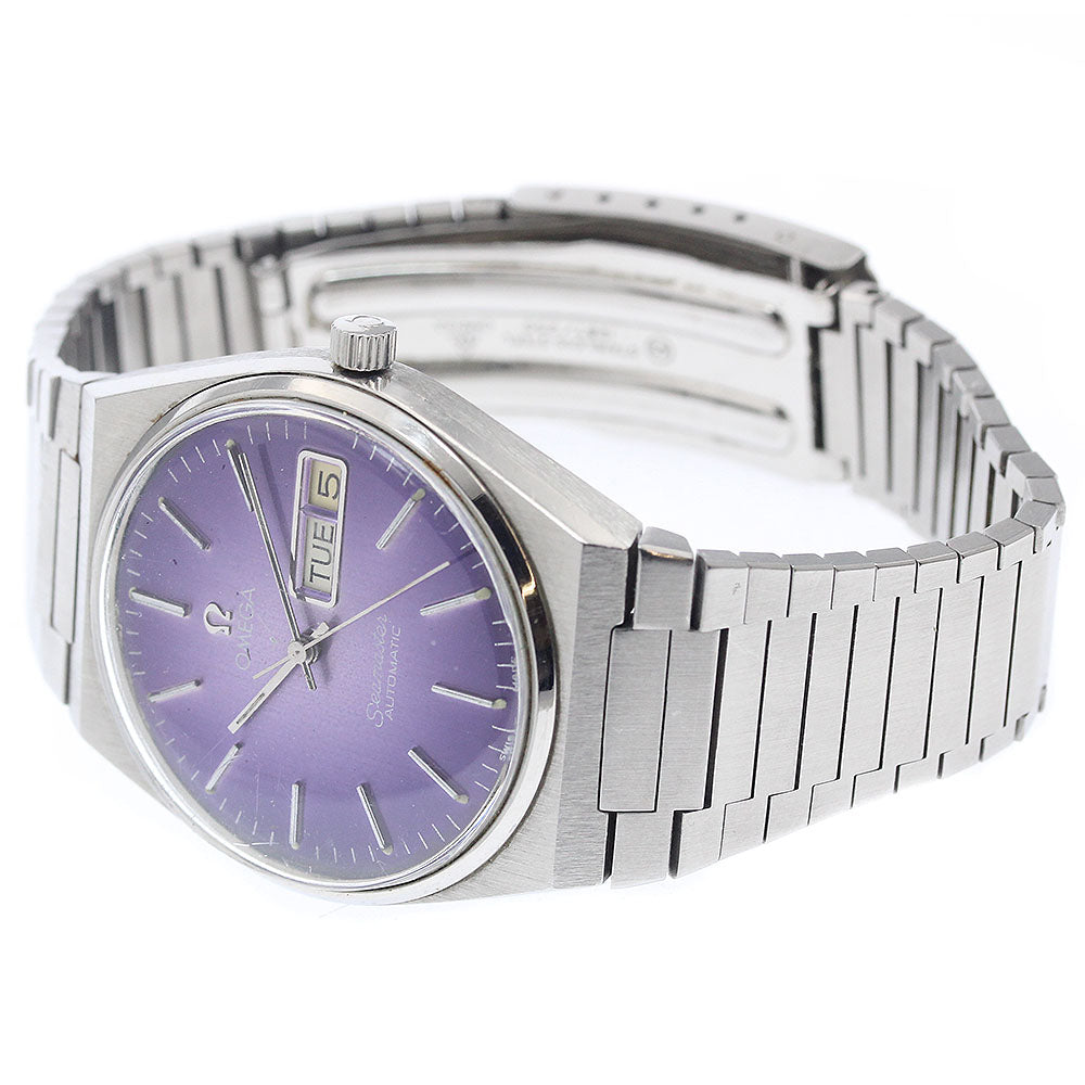 OMEGA Seamaster 166.0215/366.0847 Day-Date Cal.1012 purple Dial Automatic Men's Watch_938675