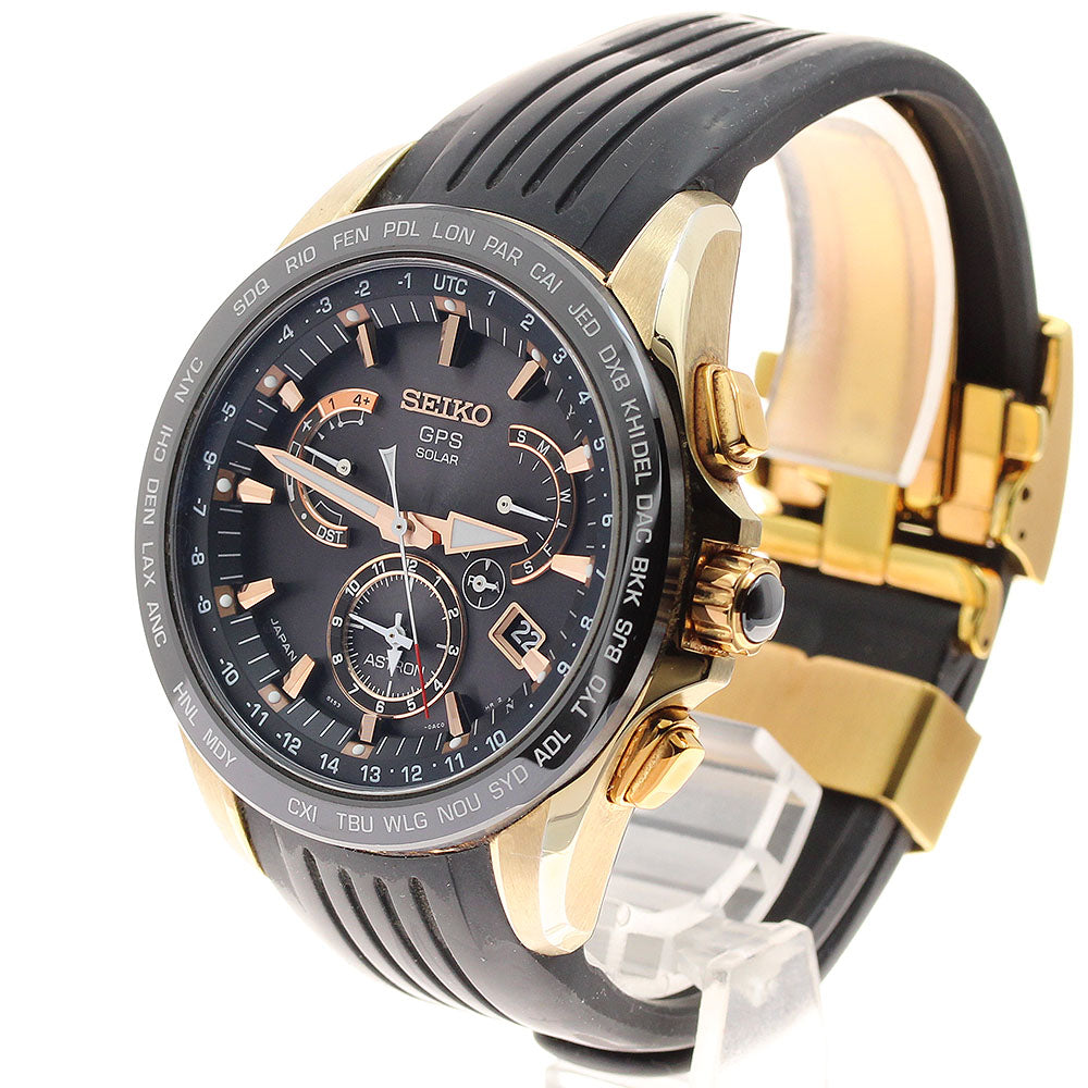 SEIKO Astron SBXB055/8X53-0AC0-2 GPS Solar Powered Radio Men's Watch_938685