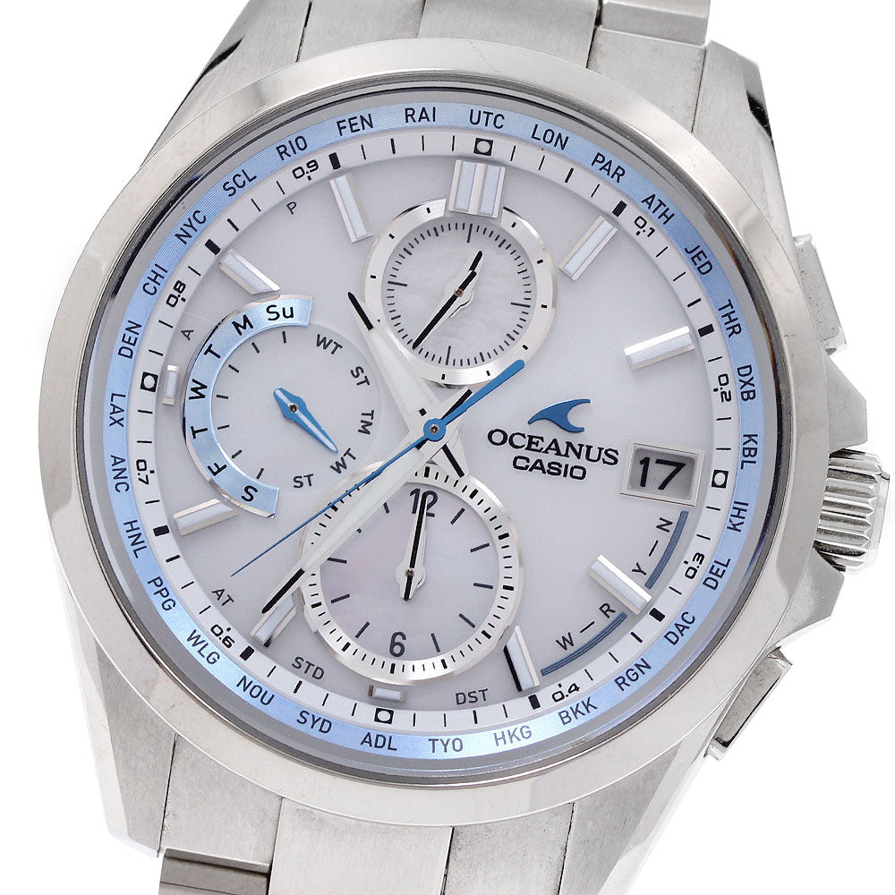 CASIO Oceanus OCW-T2610H-7AJF Chronograph Solar Powered Radio Men's Watch_938687