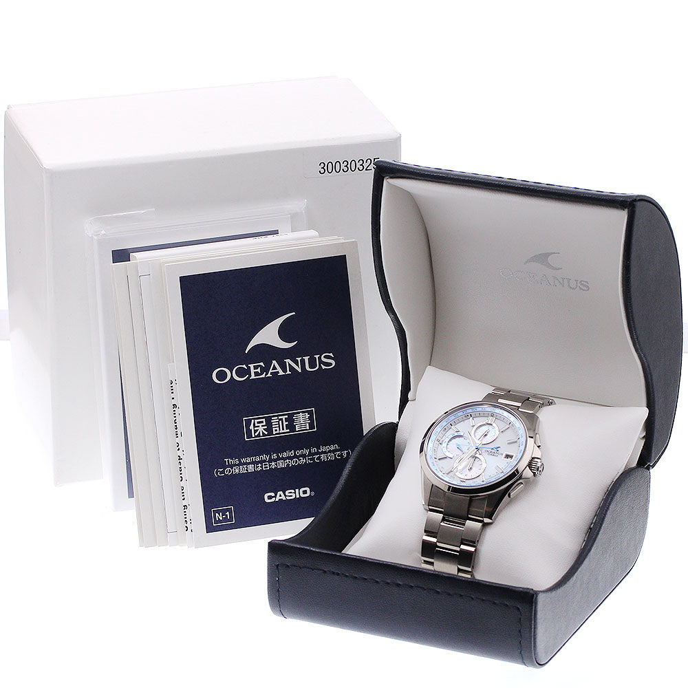 CASIO Oceanus OCW-T2610H-7AJF Chronograph Solar Powered Radio Men's Watch_938687