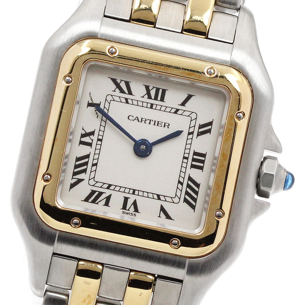 CARTIER PANTHERESM W25029B6 2 low beige Dial Quartz Ladies Watch_938701