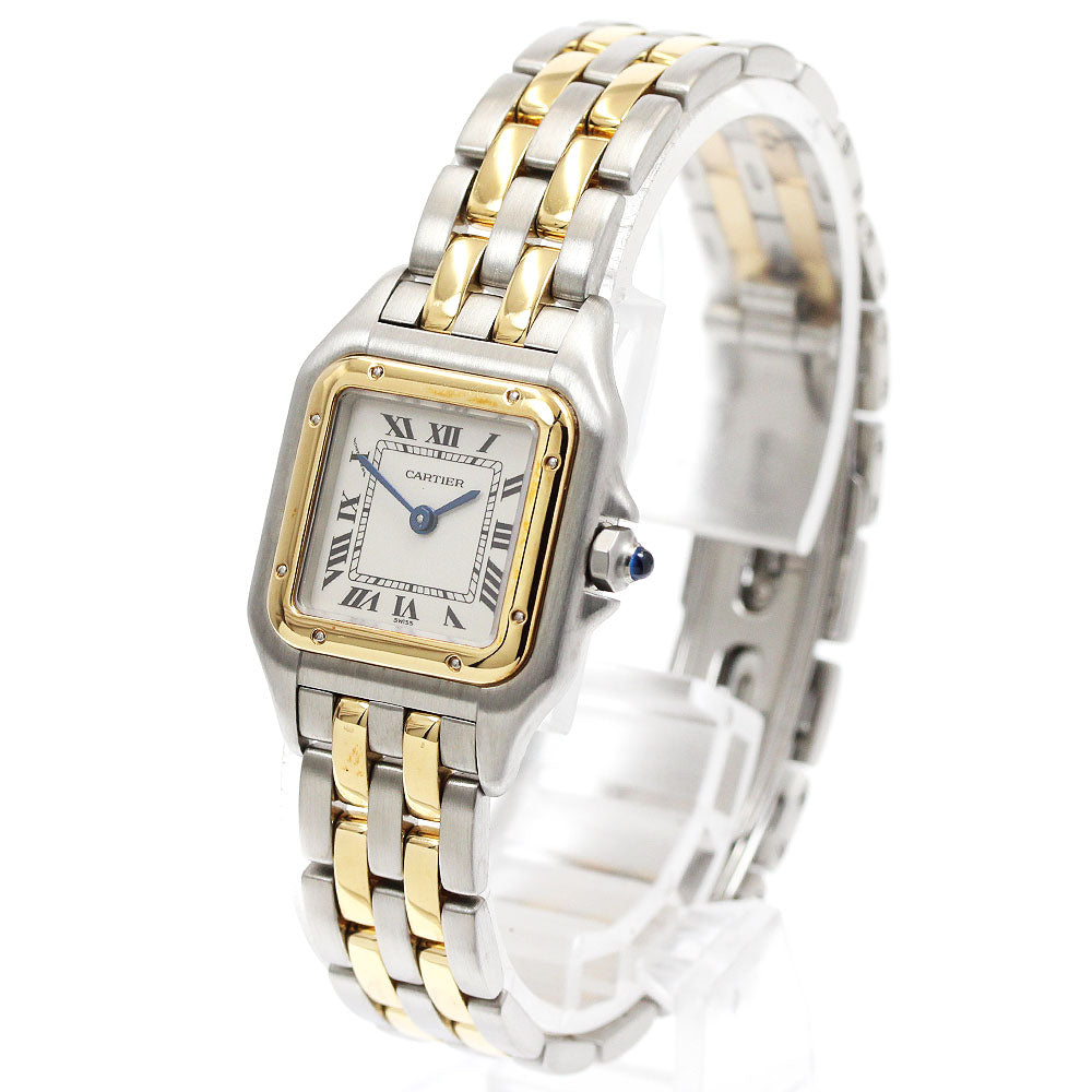 CARTIER PANTHERESM W25029B6 2 low beige Dial Quartz Ladies Watch_938701