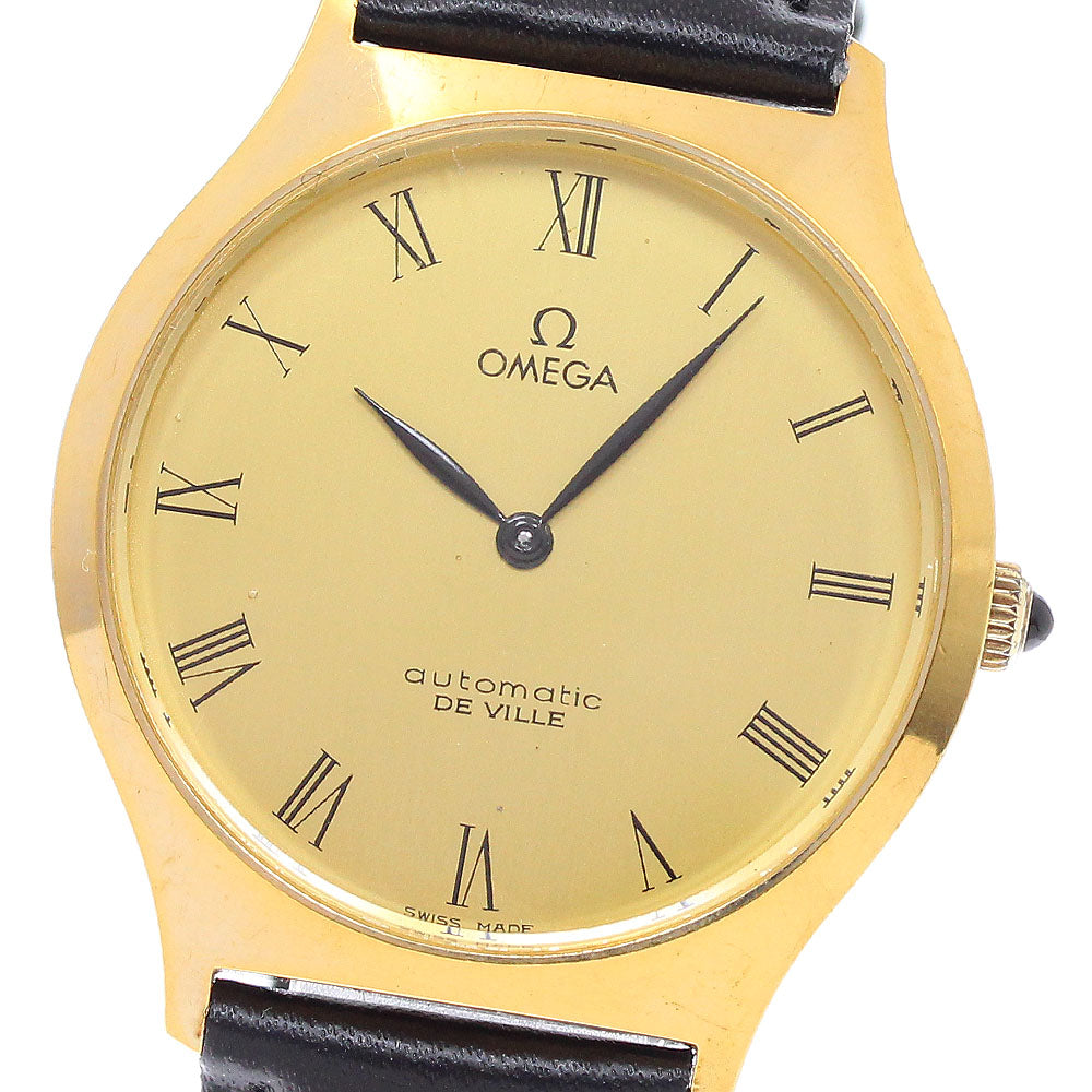 OMEGA De Ville MD151.796 cal.712 Gold Dial Automatic Men's Watch_938713
