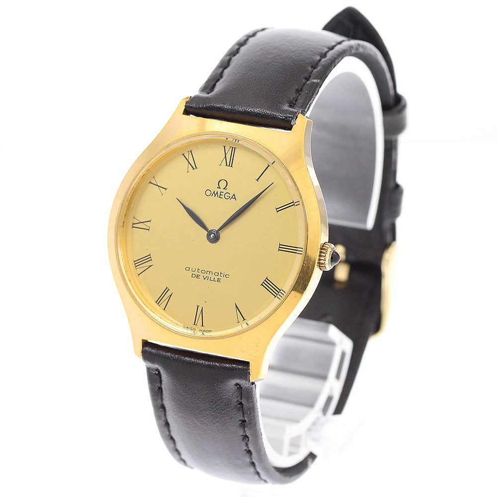 OMEGA De Ville MD151.796 cal.712 Gold Dial Automatic Men's Watch_938713