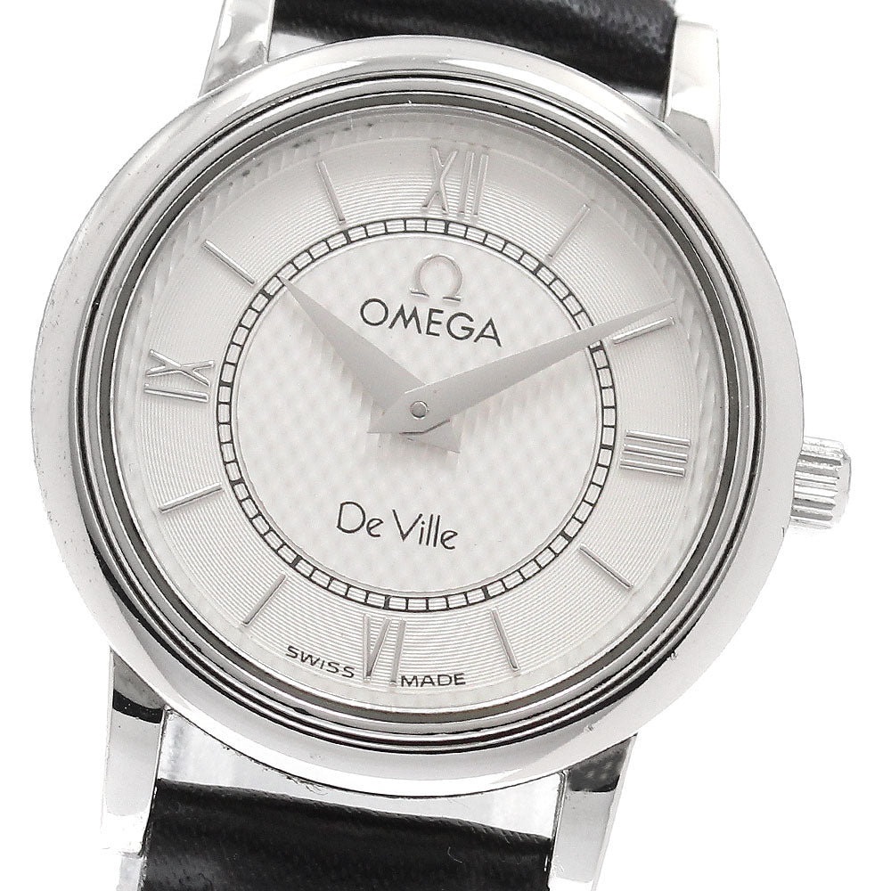 OMEGA De Ville Prestige 7874.31 Silver Dial Quartz Ladies Watch_938721