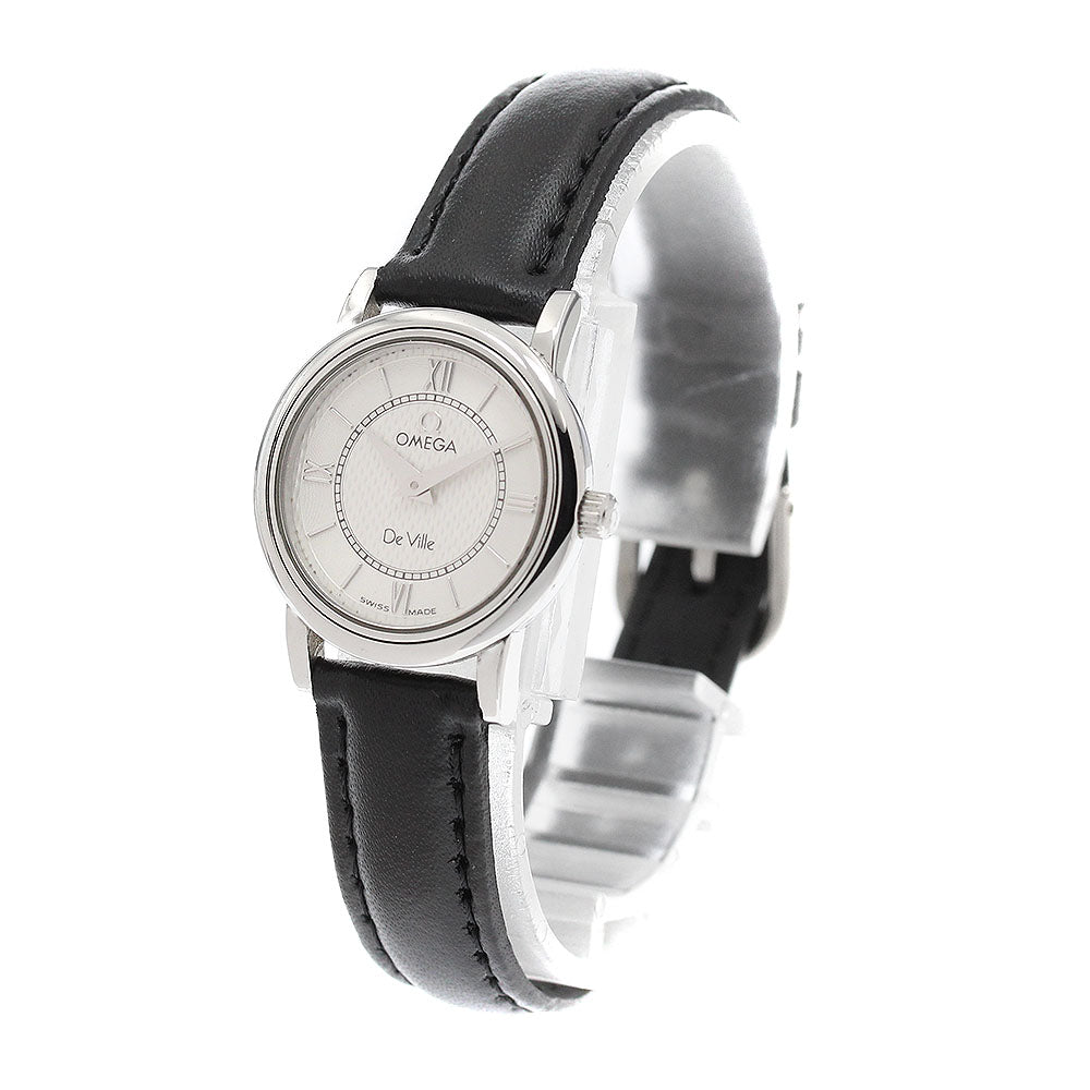 OMEGA De Ville Prestige 7874.31 Silver Dial Quartz Ladies Watch_938721
