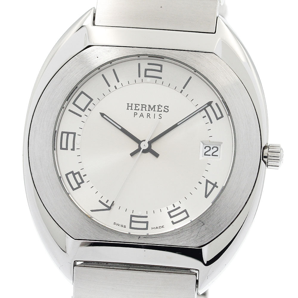 HERMES Espace ES2.710 Date Silver Dial Quartz Men's Watch_938728