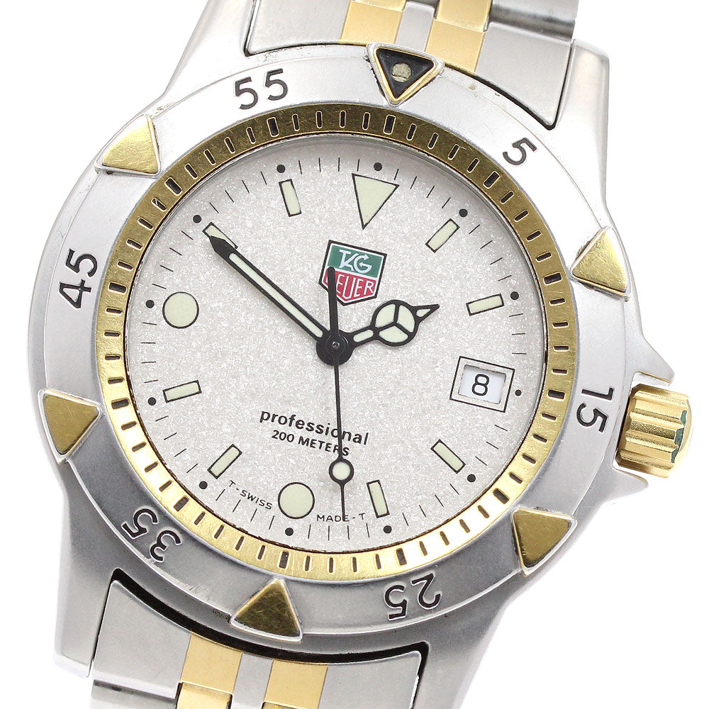 TAG HEUER Professional 200 m 955.713G-2 Date gray Dial Quartz Men's Watch_938738