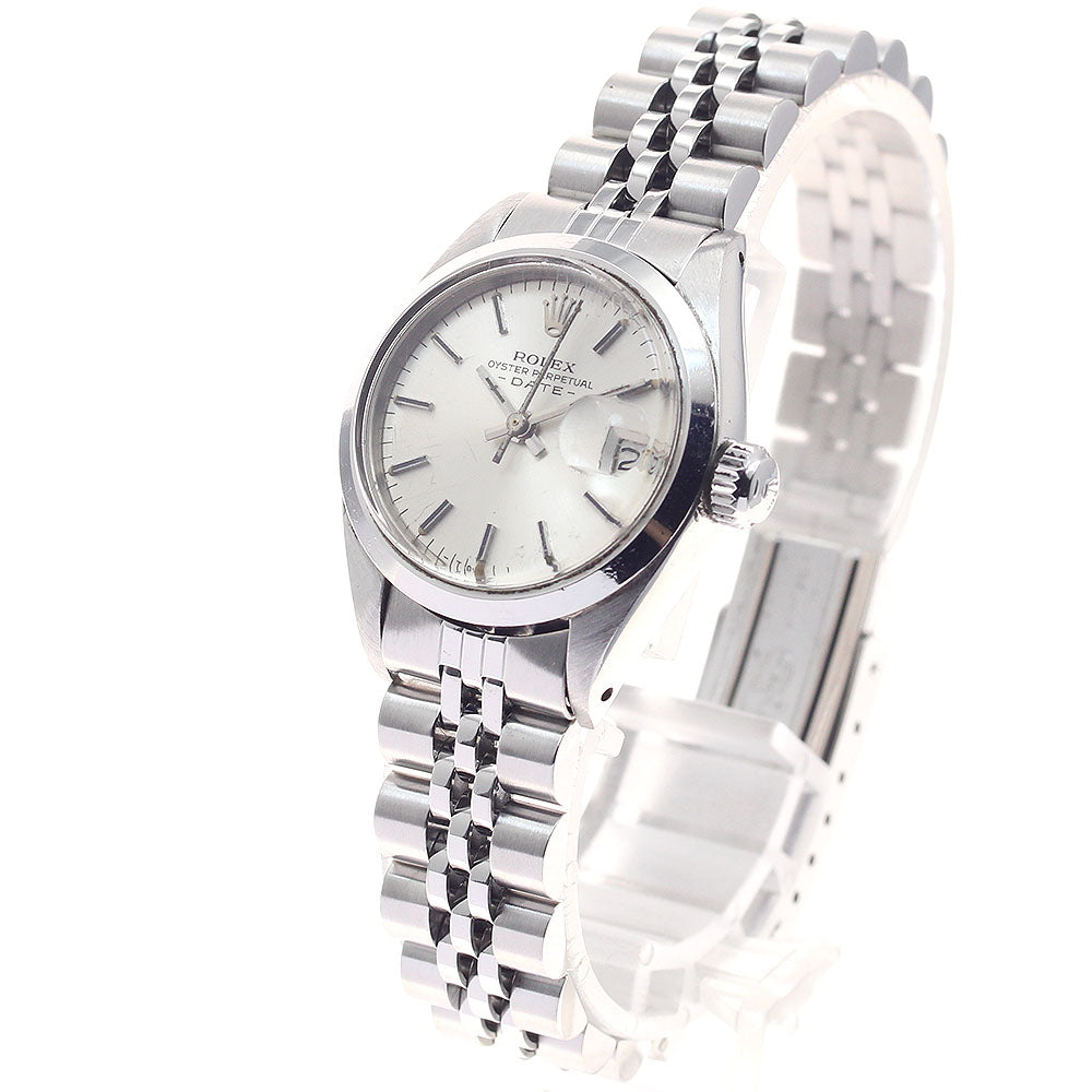 ROLEX Oyster perpetual date 6916 cal.2030 Silver Dial Automatic Ladies_938745
