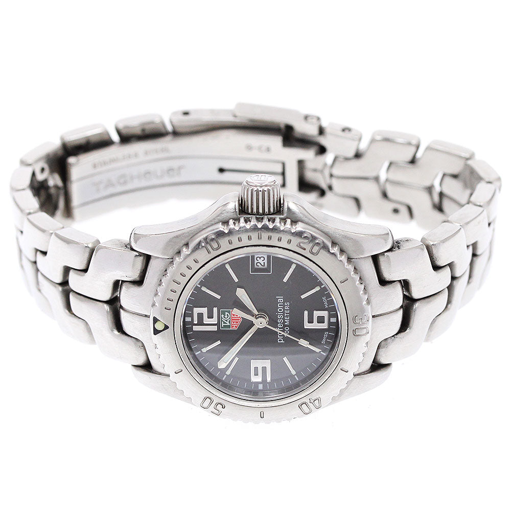 TAG HEUER Link WT1410 Date black Dial Quartz Ladies Watch_938750