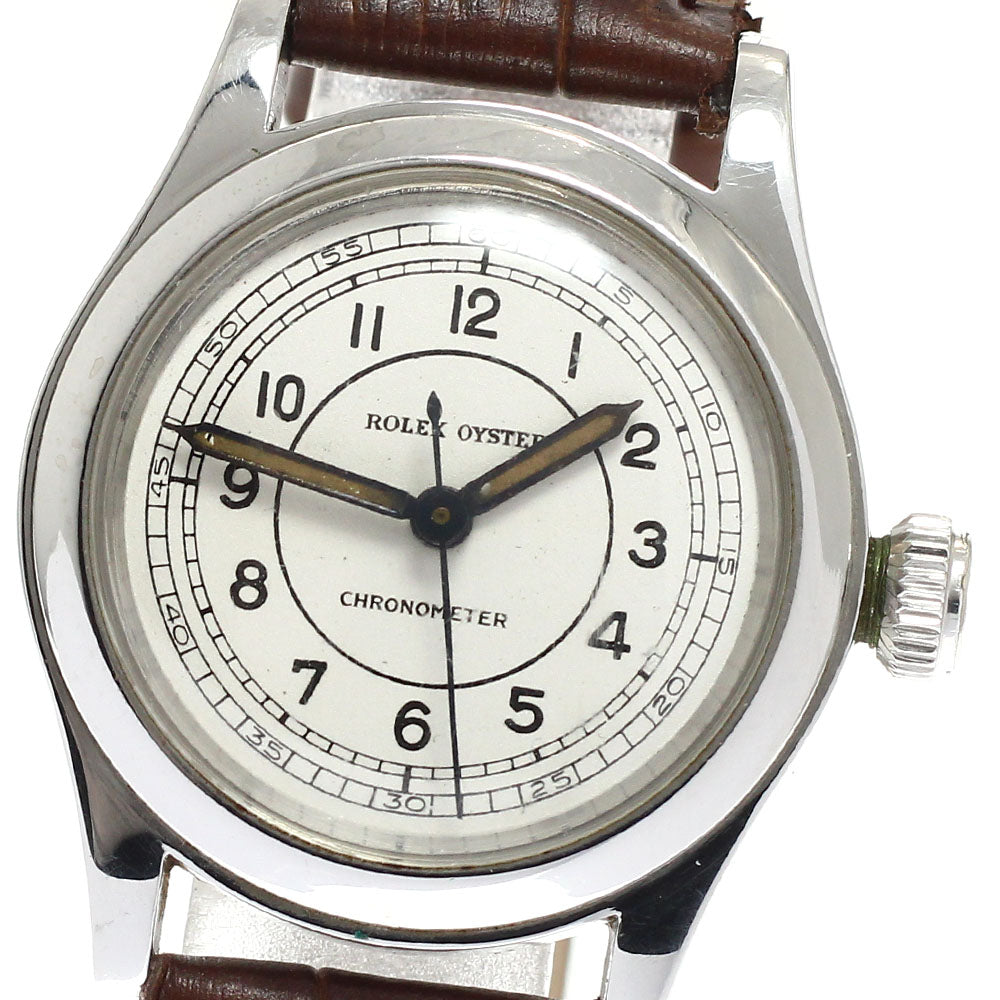 ROLEX Oyster vintage beige Dial Hand Winding Boy's Watch_938754