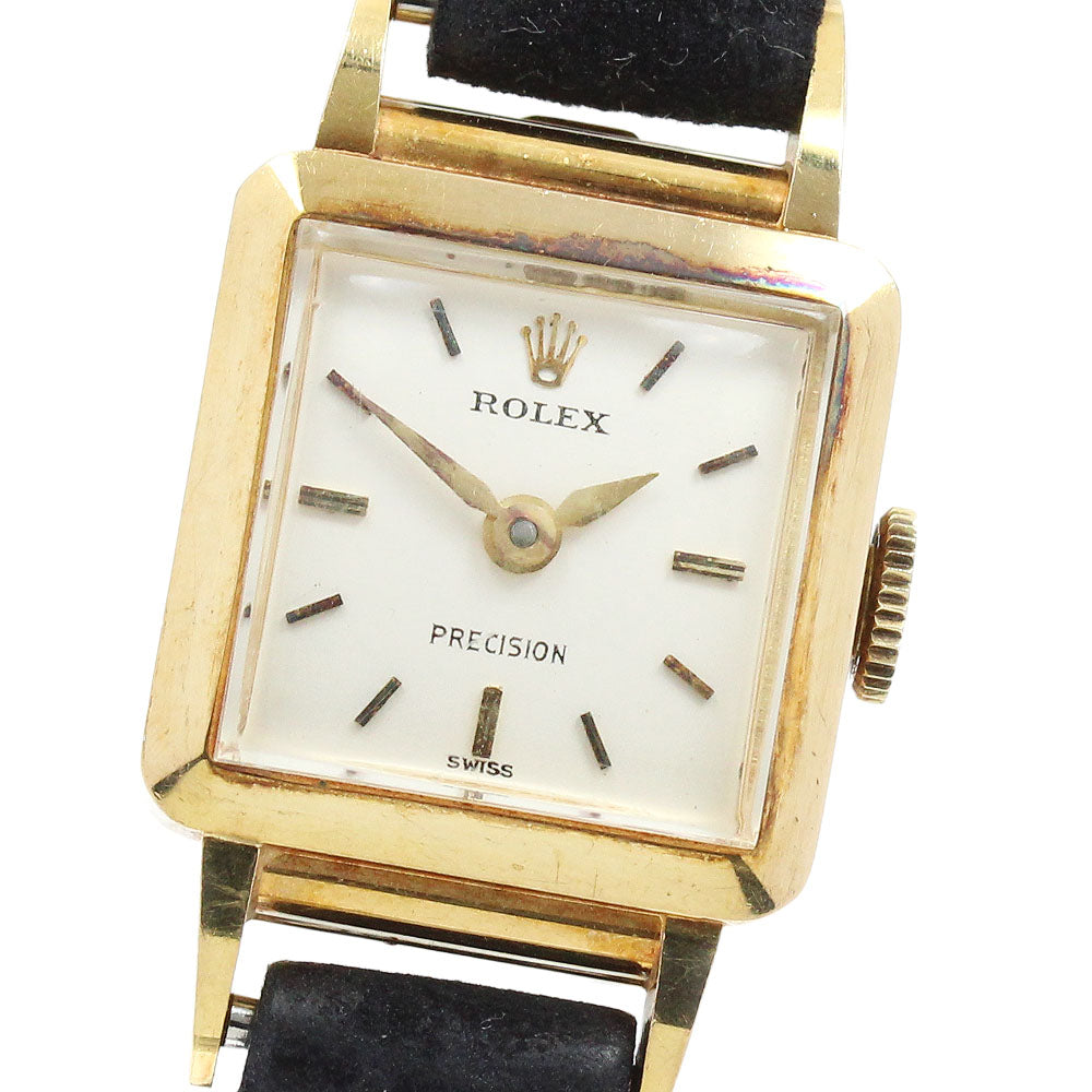 ROLEX Precision 9179 18K Yellow Gold Hand Winding Ladies Watch_938780