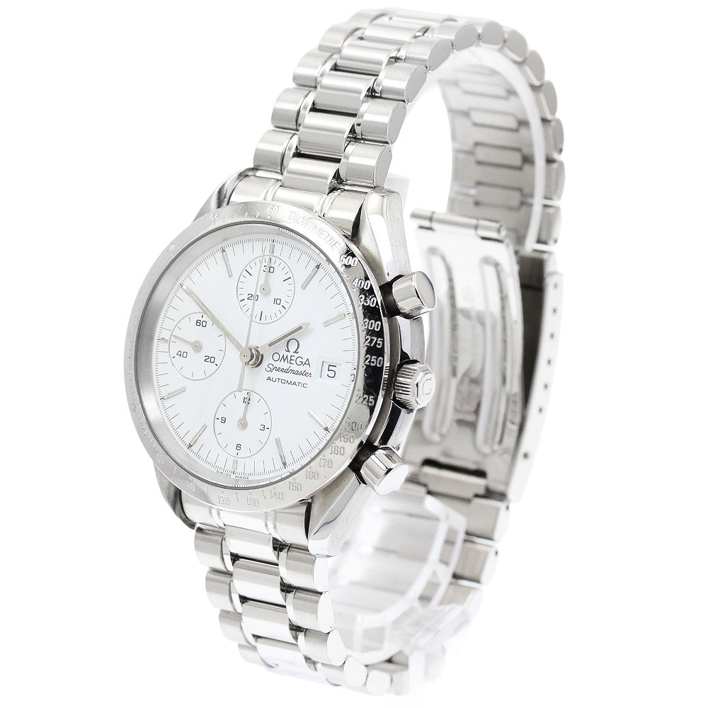 OMEGA Speedmaster 3511.20 Date Chronograph white Dial Automatic Men's_938783