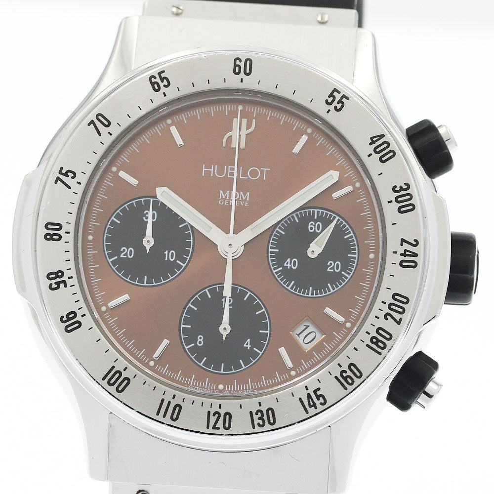 HUBLOT Super B 1920.1 Date Chronograph Black / brown Dial Automatic Men's_938798
