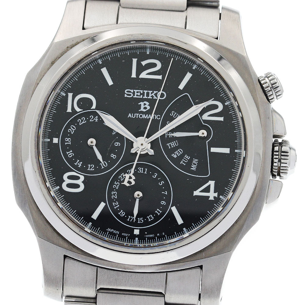 SEIKO Brights SAGN007/4S27-00B0 Retrograde black Dial Automatic Men's_938801