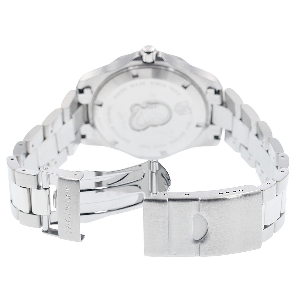 TAG HEUER Aqua racer WAF1112 Date Silver Dial Quartz Men's Watch_938806