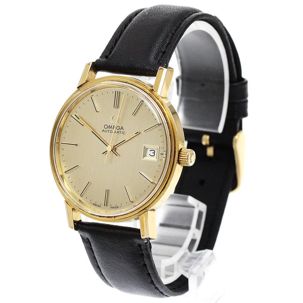 OMEGA Seamaster 166.0202 Date cal.1012 Gold Dial Automatic Men's Watch_938808