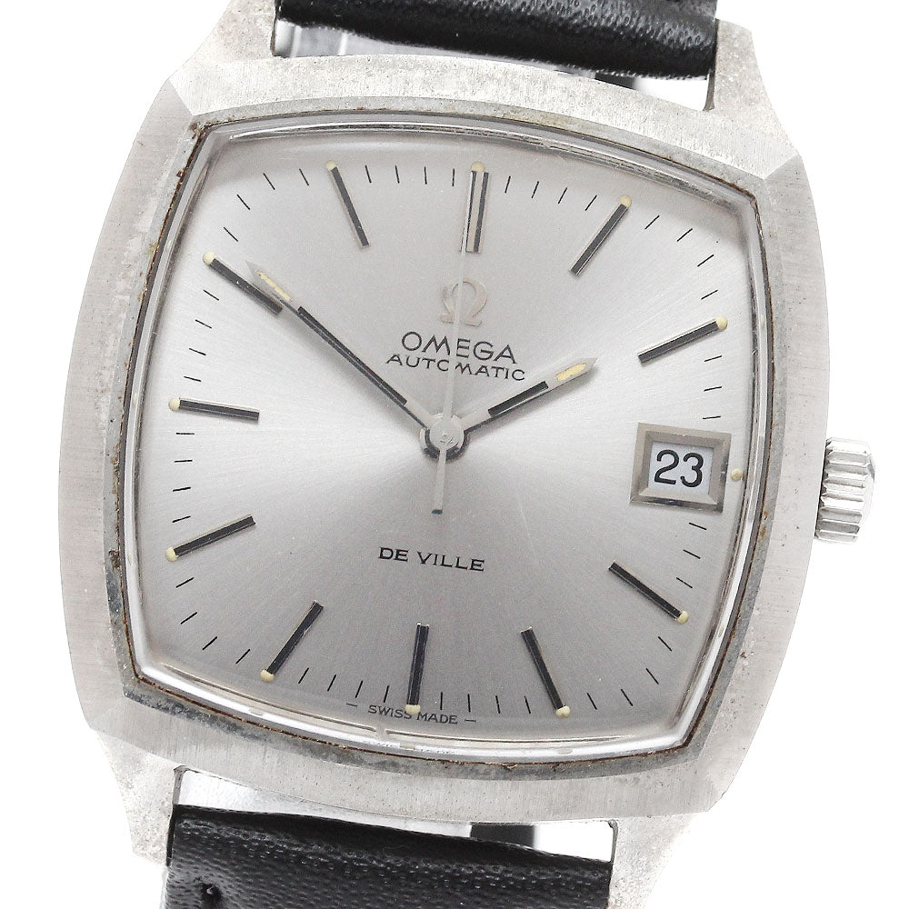 OMEGA De Ville TOOL 9034 Date vintage Silver Dial Automatic Men's Watch_938815