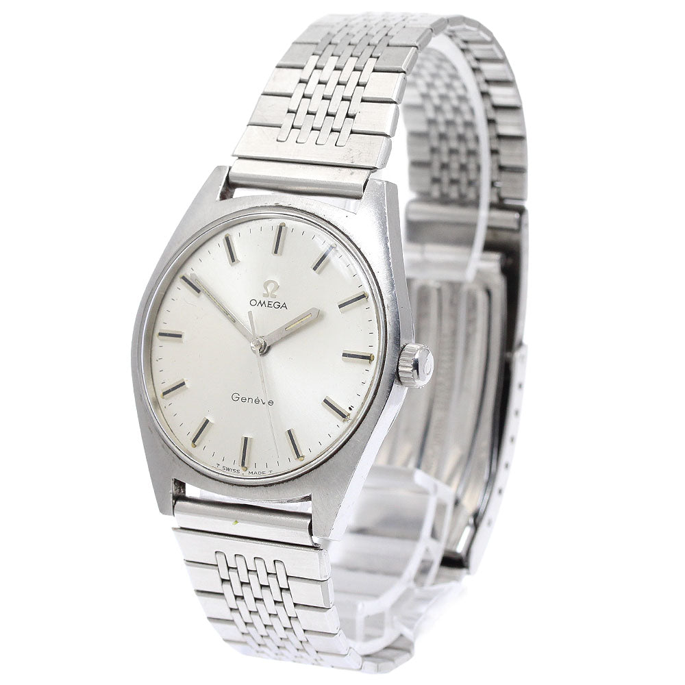 OMEGA Geneve 135.041 Vintage Cal.601 Silver Dial Hand Winding Men's Watch_938817