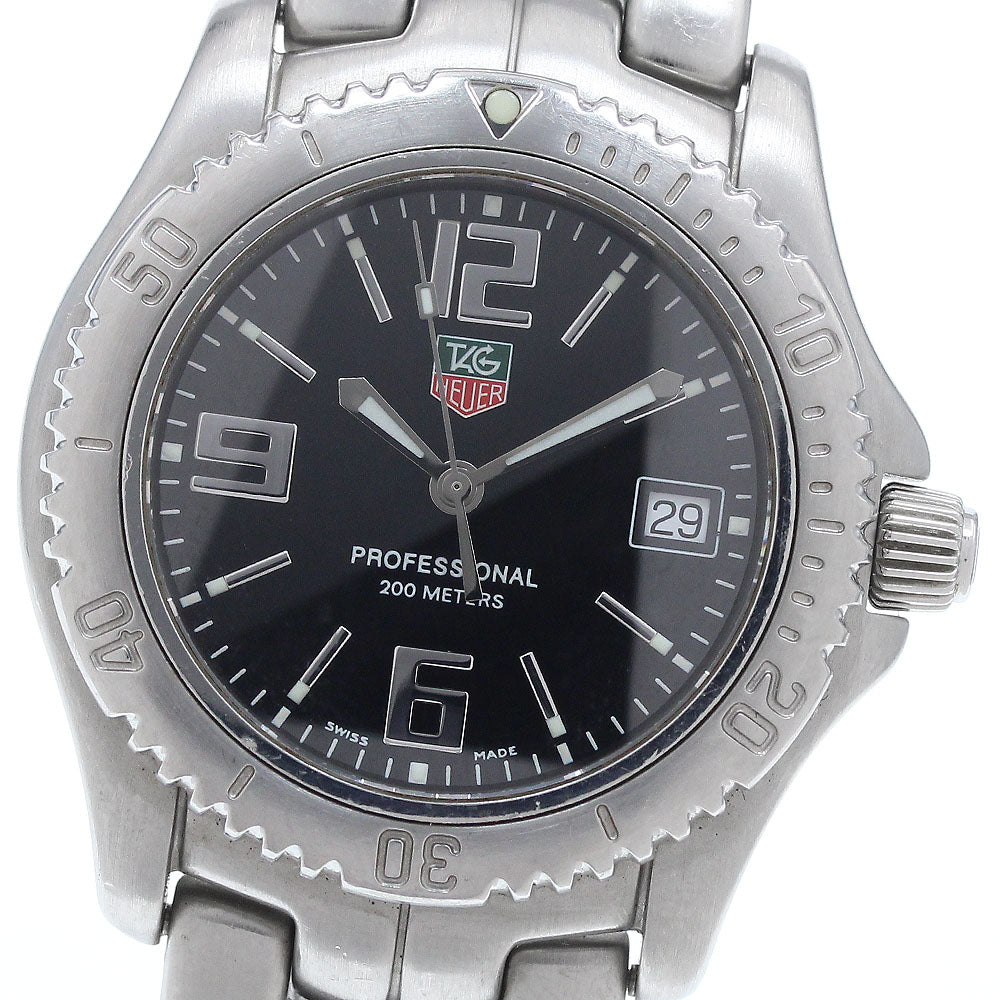 TAG HEUER Link WT1210.BA0553 Date black Dial Quartz Men's Watch_938822