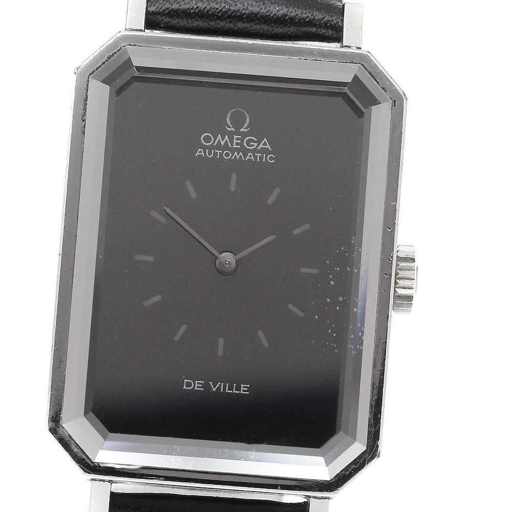 OMEGA De Ville 551.074 Square cal.663 black Dial Automatic Men's Watch_938825