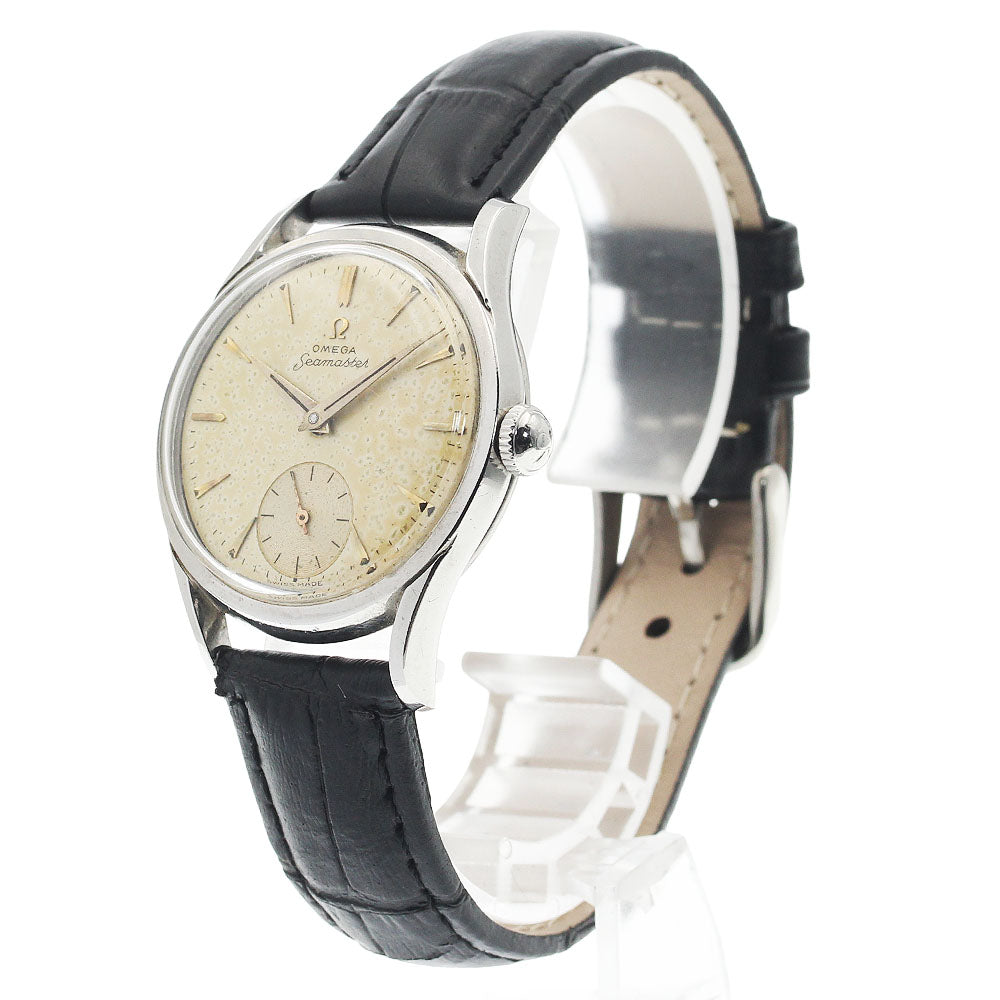 OMEGA Seamaster 2830-5SC 2829 Cal.410 small second Silver Dial Hand Winding Men's Watch_938833