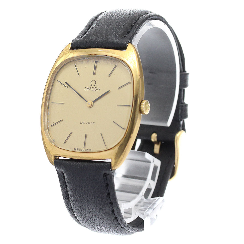 OMEGA De Ville 111.0139 Square Cal.625 gold Dial Hand Winding Men's Watch_938838