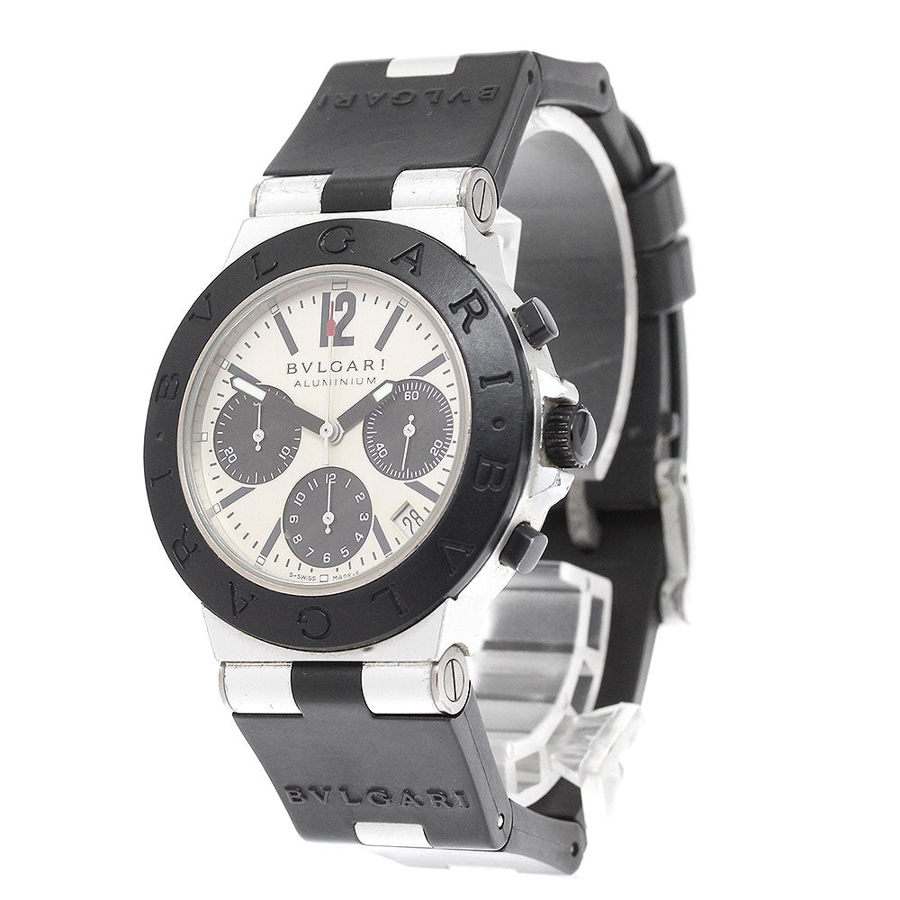 BVLGARI Aluminum AC38TA Date Chronograph Automatic Men's Watch_938853