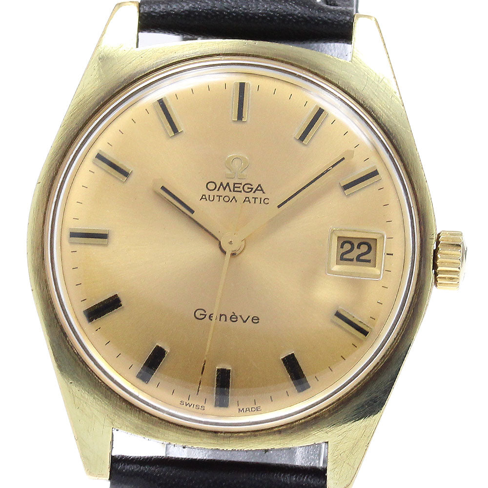 OMEGA Geneve 166.041 cal.565 Date gold Dial Automatic Men's Watch_938878
