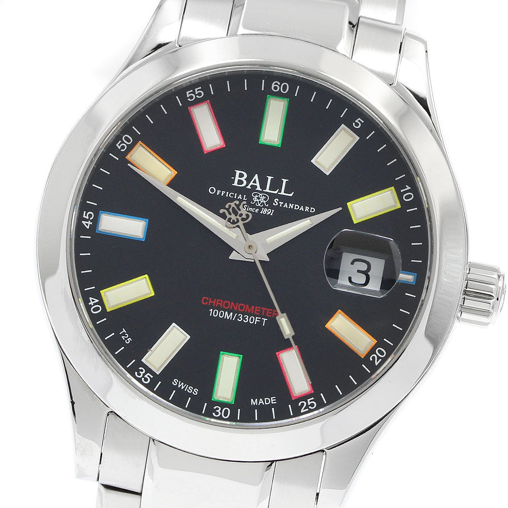 BALLWATCH Engineer 3 Marvelite Rainbow NM2026C-S33CJ-BK Automatic Men's_938901