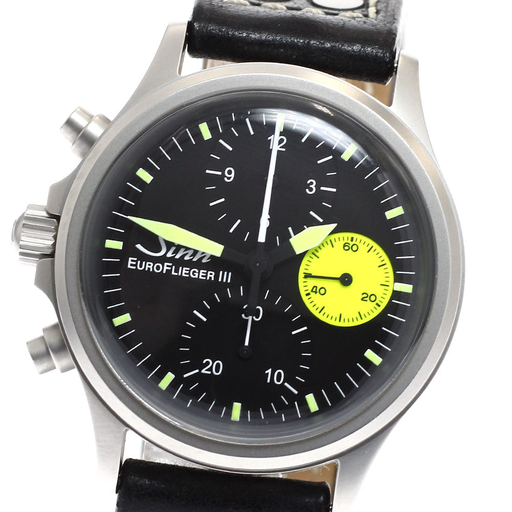 Sinn 356.EUROFLIEGERⅢ 356 Chronograph Japan limited AT Men's Watch_938915