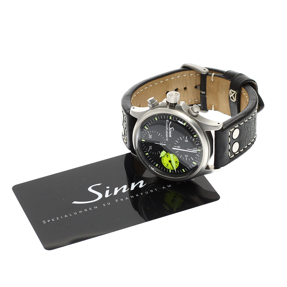 Sinn 356.EUROFLIEGERⅢ 356 Chronograph Japan limited AT Men's Watch_938915