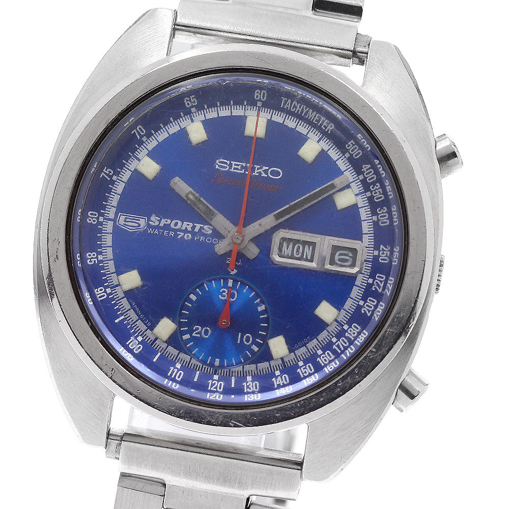 SEIKO 5 sports speed timer 6139-6010 Chronograph Automatic Men's Watch_938928