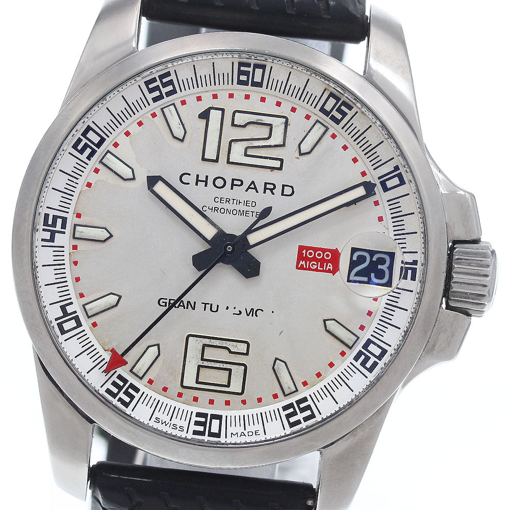 Chopard Mille Miglia Gran Turismo XL 16/8997-3015 Date Silver Dial Automatic Men's Watch_938940