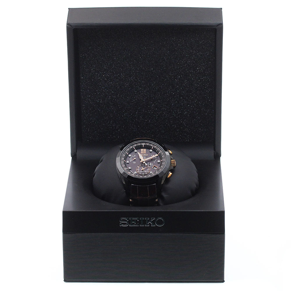 SEIKO Astron SBXB083/8X53-0AP0-2 Limited to 1500 Dark brown Dial Solar Powered Radio Men's Watch_938942