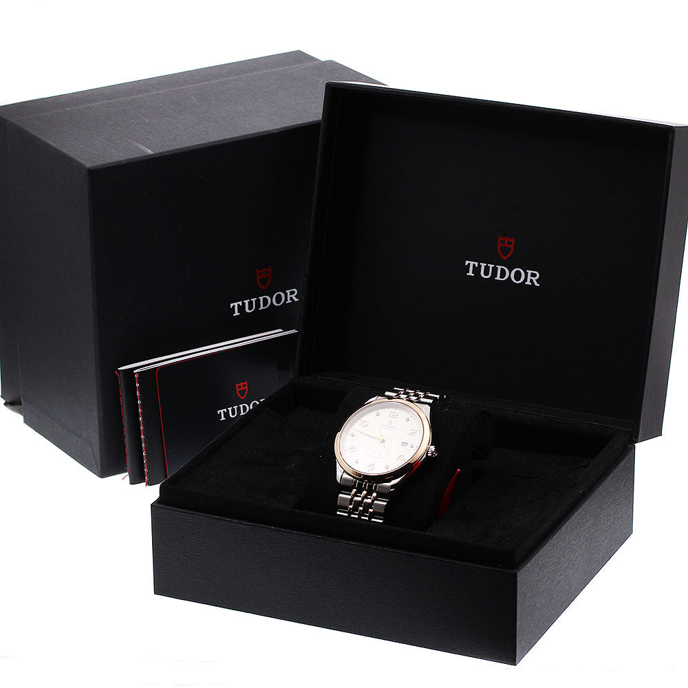 TUDOR 1926 91651 Date 6P diamond Silver Dial Automatic Men's Watch_938954