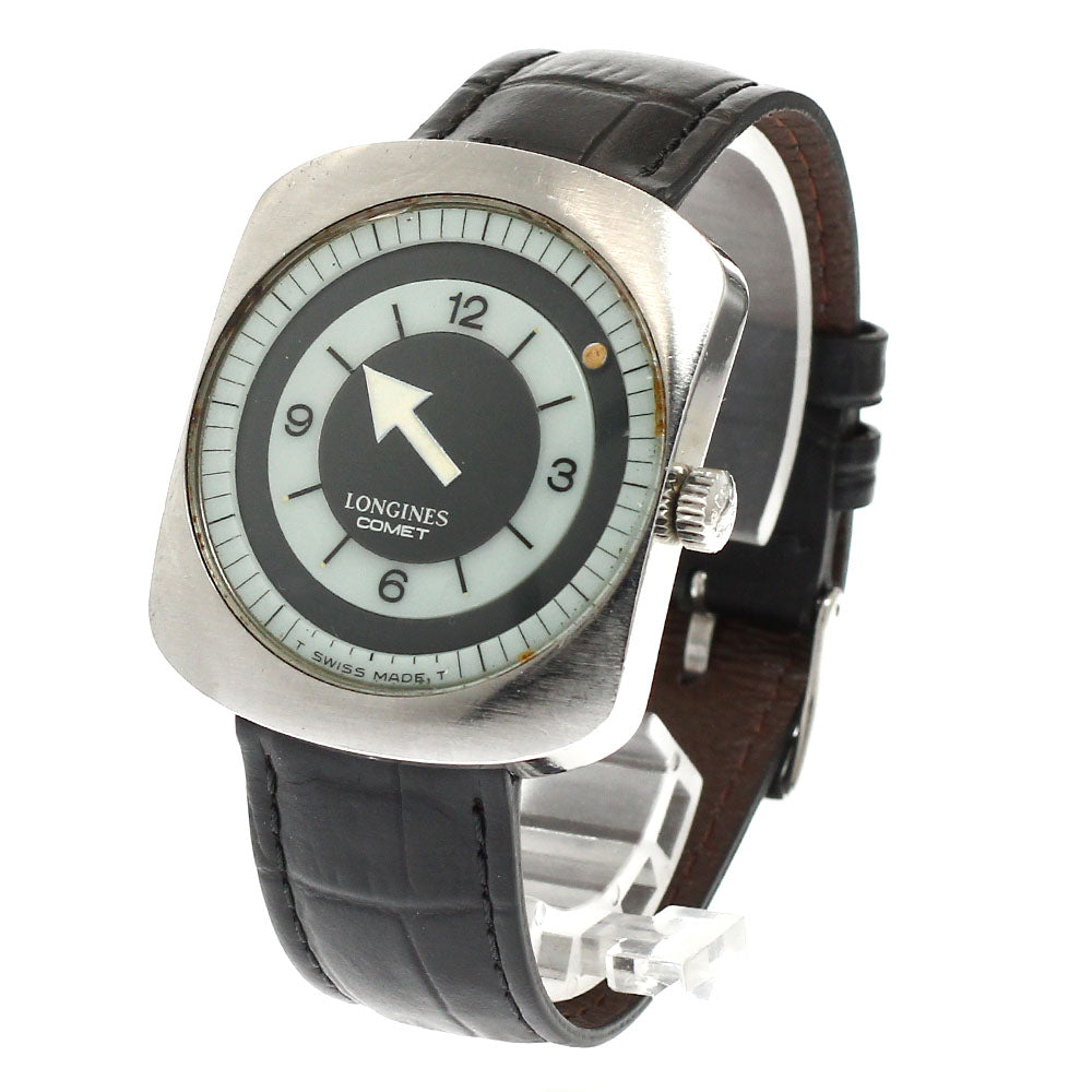 LONGINES Comet Mystery Dial 8475 Cal.702 blue-black Dial Hand Winding Men's Watch_938961